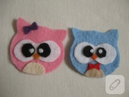 Ornitorenk Handmade’in keçe çifte kumruları