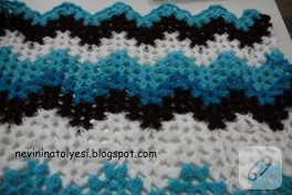 Zig zag battaniye