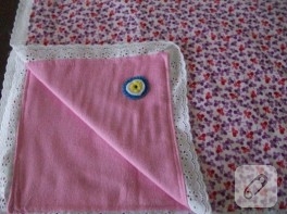 Pembe bebek battaniyesi