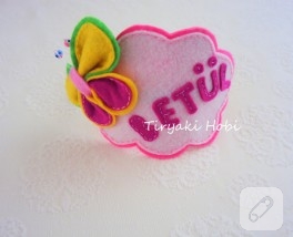 Keçe çocuk tacı – Betül