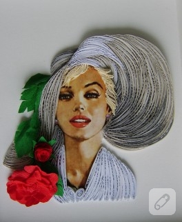 Kağıt yuvarlama (paper quilling)