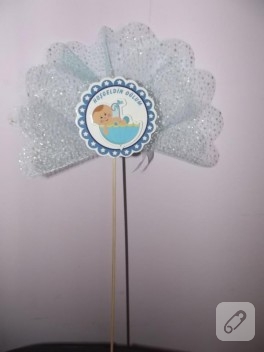 Bebek ikramları için kova