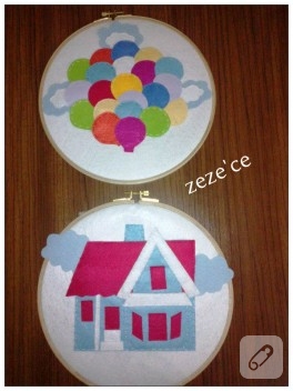 Up… Uçan evimiz (keçe)