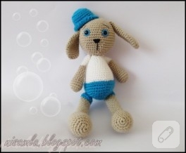 Amigurumi bay tavşan