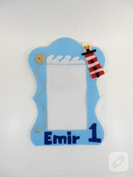 Keçe çerçeve magnet