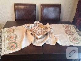 Antika örtü (tel kırma)