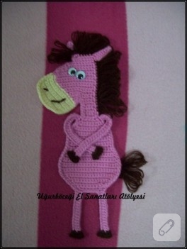 Kitap ayraçları – amigurumi