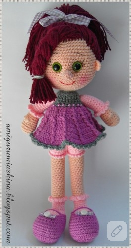 Amigurumi şeker kızım – Elif bebek