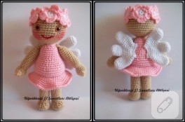Çiçek perisi – amigurumi