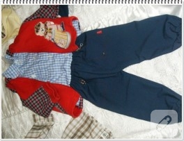 Erkek bebek pantalonları