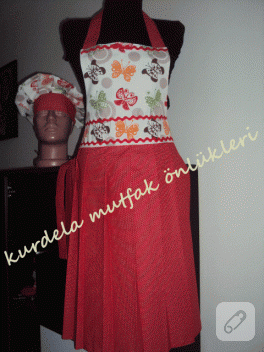 Özel tarz mutfak önlüğü
