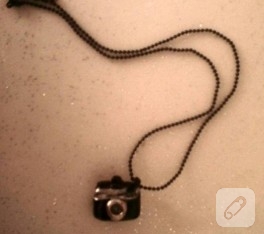 Fimo hamurundan fotoğraf makinem