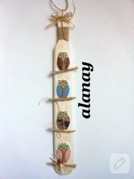 Ahtaraç üzerine kabartma ve dekupaj