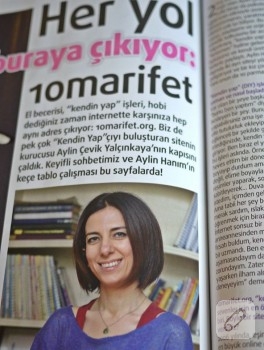 10marifet Kendin Yap Dergisi’nde