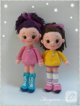 Amigurumi cici kızlarım
