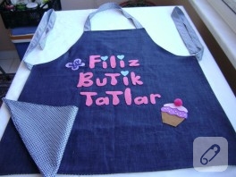 İsme özel mutfak önlüğü