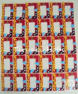 Keçe çerçeve magnet – Kıvanç