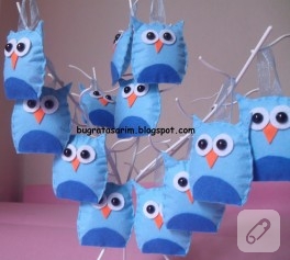 Baykuş bebek şekeri – magnet