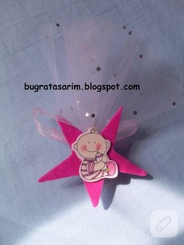 Lavantalı bebek şekeri – magnet