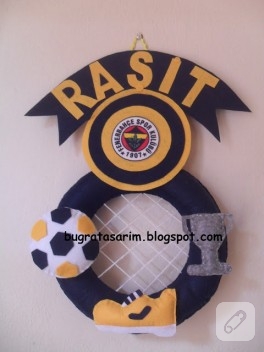 Taraftar kapı süsü – isimlik