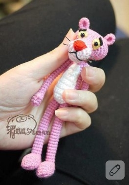 Amigurumi Pembe Panter örmek ister misiniz?