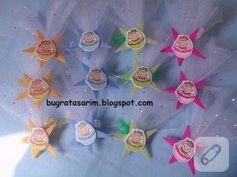 Lavantalı bebek şekeri