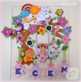 Ecem – salıncaklı kapı süsü
