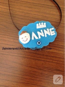 Anne taçım – keçe