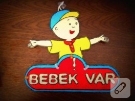Keçeden “dikkat arabada bebek var”