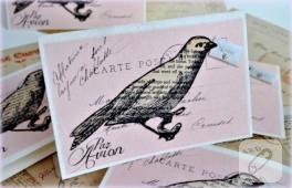 Kuşlu kartpostal