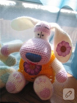 Amigurumi sevimli köpek yapılışı