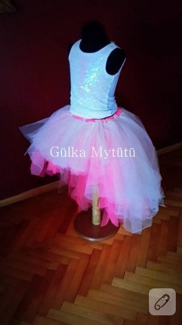 Neon tütü etek
