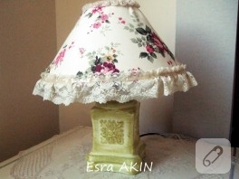 Eski abajurlarımı yeniledim