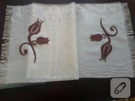 Lale desenli runner