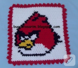 Angry Birds motifli çocuk lifi
