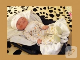 Uyuyan bez bebek