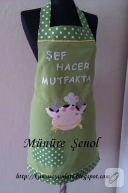 Aşık mööcük mutfak önlüğü