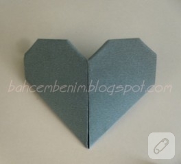 Origami ile kolay kitap ayracı