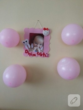Diş buğdayı fotoğraf çerçevesi