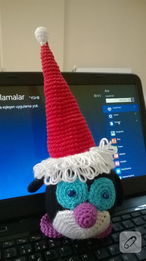 Amigurumi Kirmizi Sapkali Penguen 10marifet Org