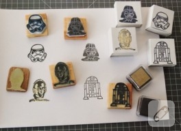 Kendin yap örnekleri; Darth Vader damgası