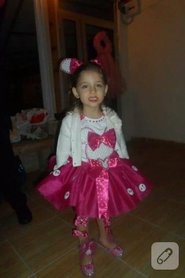 Minnie ve uğur böceği temalı çocuk kostümleri