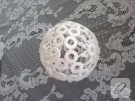 Balonla dantel değerlendirme – dekorasyon fikirleri