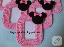 Minie Mouse magnet çerçeve