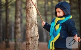 Tığla saç örgüsü atkı modeli