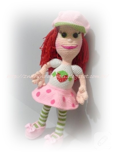 Amigurumi cilek kiz 10marifet.org