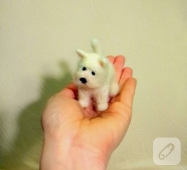 West Highland Terrier (keçe iğneleme oyuncak)