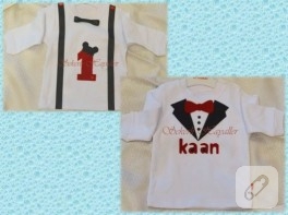 Süslü bebek badileri (keçe)