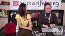 Video: Circle peyote tekniği ile nasıl boncuk motif yapılır?-1