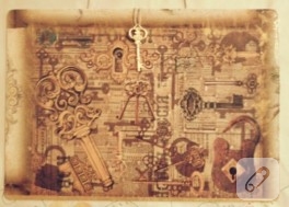 Vintage tablo